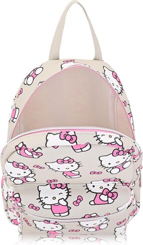 Fast Forward Sanrio Hello Kitty Backpack for Women, Men, Unisex | Cute PU Leather 10" Hello Kitty Mini Backpack Purse Shoulder Purse | Hello Kitty Bag and Hello Kitty Accessories in Saudi Arabia