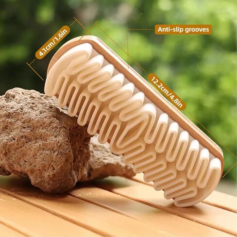 2 Pack Rubber Shoe Brush, Suede Shoe Cleaner for Shoes, Magic Rubber Shoe Brush for Cleaning, Shoes, Bags, Jacket, Purse, Sofa with Wooden Handle, Stain Eraser (2 Pcs) in Saudi Arabia