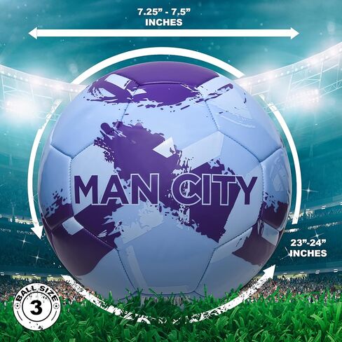 Icon Sports Official Manchester City FC Soccer Ball in Saudi Arabia