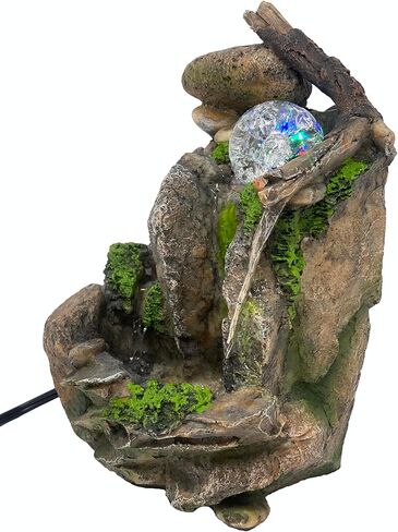 Nature’s Garden Rockery Fountain – Indoor Zen Waterfall Tabletop Decoration in Saudi Arabia