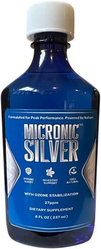 Micronic Silver Dietary Supplement 8oz 27ppm in Saudi Arabia