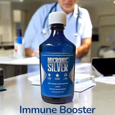 Micronic Silver Dietary Supplement 8oz 27ppm in Saudi Arabia