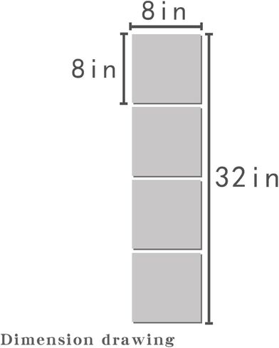 4 Pack Acrylic Mirrors for Wall,8 x 8 Inch Self Adhesive Frameless Small Mirror Tiles, Flexible Plastic Mirror Sheets for Bedroom Home Gym Door (8"X8"-4Pcs) in Saudi Arabia