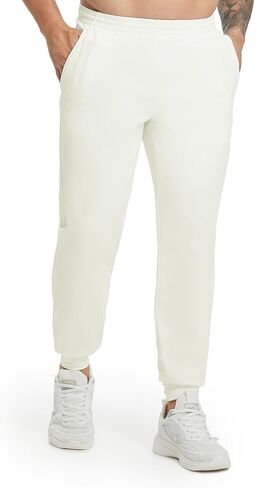 M MAELREG Men's Fleece Joggers with Zipper Pockets Winter Warm Water Resistant Golf Running Gym Pants Sweatpants for Men in Saudi Arabia