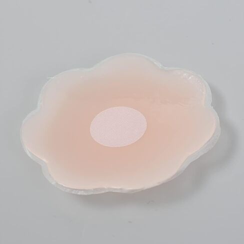 6 Pairs with Box Invisible Silicone Nipple Covers Reusable Women Breast Petals Lift Bras Pasties Bra Padding Sticker Patch Adhesive Pads Intimate,Flower Shape Pink in Saudi Arabia