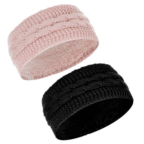choyaxo 2 Pack Winter Fleece Headband Ear Warmer Ear Covers for Cold Weather in Saudi Arabia