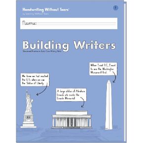 Learning Without Tears Building Writers, Student Edition- Grade 4, Writing Skills in Narrative, Information, Opinion Style, Writing Fluency- for School and Home Use