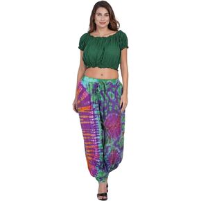 Soft Loungewear/Casual Wear Harem Tie Dye Pants