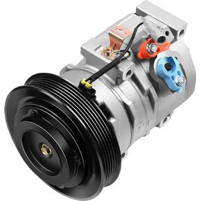 A/C Compressor fit for 2003-2008 for Toyota Corolla 1.8L 2003-2008 for Toyota Matrix 1.8L, AC Air Condition Compressor with Clutch CO 27000C CS20101