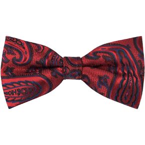 Bow Ties for Men Pre-Tied Adjustable Bow Tie Paisley Bowties for Men Boys