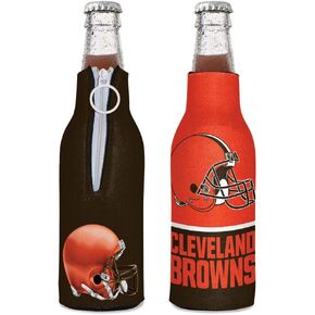 WinCraft NFL Cleveland Browns Bottle Cooler, Team Colors, One Size