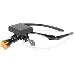 Dental Headlight 5W LED Lamp with Glasses All in one Set Optical Filter for Loupes in Kuwait