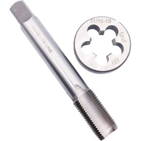 HSS 11/16-18 UNS Tap and 11/16-18 UNF Die Right Hand