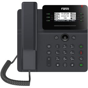 Fanvil V62 Essential Business Phone 6 SIP Lines HD Voice PoE Support