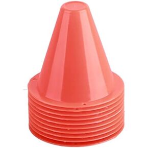 Yosoo 3 Inch Soccer Training Cone, 10pcs Training Traffic Cones Football Training Holder Marker for Outdoor Activity Football Soccer Training