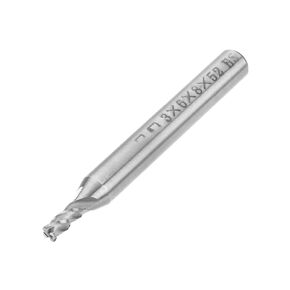 Utoolmart 4 Flute Straight End Mill Cutter, High Speed Steel HSS-AL, CNC Router Bits, 16 x 16 x 32mm, 1 Pcs