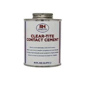 Clear-Tite Contact Cement, 16 oz. can - RH Adhesives