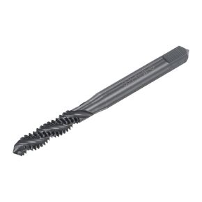 uxcell Spiral Flute Threading Tap 10-24 UNC, HSS (High Speed Steel) Nitriding Machine Thread Screw Tap 3 Flutes Tapping Tool H2 Tolerance
