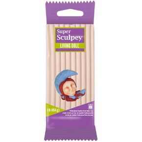 Sculpey Super Living Doll Clay, 1-Pound, Light
