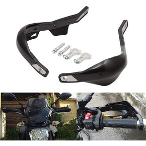 HIYOYO 22mm 7/8" Motorcycle Universal Handguards Handlebar Hand Guards Handle Protector with Mounting Kits for Motocross Dirt Pit Bike ATV Quad Enduro Motocross Honda YAMA-HA Kawasaki Suzuki