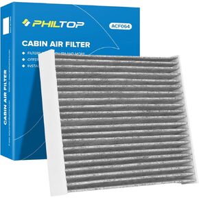 فلتر هواء كابينة PHILTOP، بديل لـ CF12002، CP002، Soul(2014-2019)، Soul EV(2015-2019)، فلتر كابينة ممتاز مع الكربون المنشط، عبوة من قطعة واحدة in Kuwait