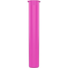 Dragon Chewer 116mm CR Plastic Packaging Pop Top Tubes - Child Resistant Travel Holder Vial Containers - 500 qty (Gold)