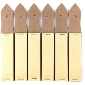 Honbay 6pcs Pencil Pointer Sandpaper Pointer Sketch Drawing Tool