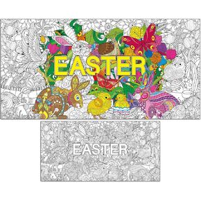 Naozinebi Giant Mandala Coloring Posters Large Motivational Coloring Posters Follow Your Dreams Jumbo Coloring Tablecloth Big Coloring DIY Drawing for Kids Adults Art Craft Home Classroom Party
