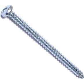 Hard-to-Find Fastener 014973474164 Phillips Pan Sheet Metal Screws, 6 x 2-Inch, 60-Piece