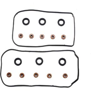 AUCERAMIC VS50773R Valve Cover Gasket Set Compatible with 08-17 Honda Accord Odyssey Crosstour Pilot Accord Crosstour Ridgeline 09-15 Acura MDX RDX RL TL TSX ZDX 3.5L 3.7L V6 12030-RJA-000