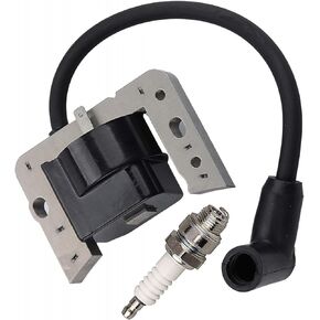 34443D Ignition Coil for Tecumseh 34443, 34443A 34443B 34443C Ignition Coil Solid State Module-Tecumseh AV520 LH195 OH195 TH139 TV085 TVM140 TVXL840 VLV126 LEV100 LEV115 LEV120 LV148A LV195EA OVRM105
