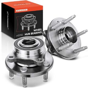 A-Premium 2 x Front or Rear Wheel Bearing and Hub Assembly with 5-Lug Compatible with Ford Edge Taurus Flex Police Interceptor Sedan Special Service Police Sedan & Lincoln MKX MKS MKT, 513275
