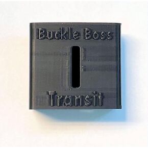 Buckle Boss Transit Seat Belt Lock & Seat Belt Guard | Front Facing Seat Belt Button Covers for School Buses, Golf Carts, and Wheelchairs | Preventing Passengers from Unbuckling Their Seat Belts