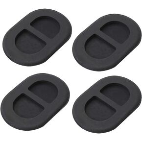 Gdcreestar Floor Plugs for Jeep Wrangler Floor Rubber Plug Floor Pan Plugs Drain Plugs for 2007-2021 Jeep Wrangler JK JKU JL JLU Gladiator JT - 68194821AA Aftermarket Replacement Plug (4 Pack)