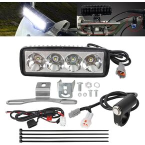 AUTOVIC Light Kit, Dirt Bike Light Bar Kit Super White Light Lamp Bulbs for Kawasaki Honda Yamaha Suzuki Motocross Dirt Bikes Motorcycle