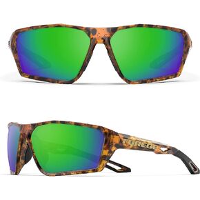 TOREGE Polarized Sports Sunglasses for Men Women Shooting Cycling Running Golf Fishing Sunglasses Durable Lens TR36