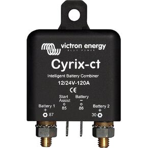 Victron Energy Cyrix-ct 12/24-Volt 120 amp Intelligent Battery Combiner