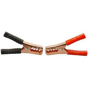 Rocky Mountain Goods Jumper Cable Replacement Clamps - Color Coated Booster Cable Clip Ends for Jump Starting Battery - For 8, 10 and 12 Gauge Jump Start Cables