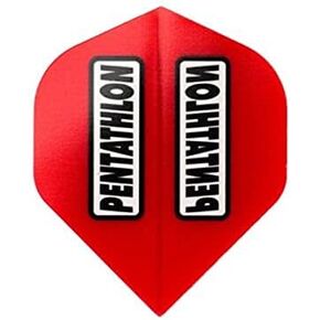 US Darts - 3 Sets (9 Flights) Pentathlon Standard RED Ex-Tough Dart Flights