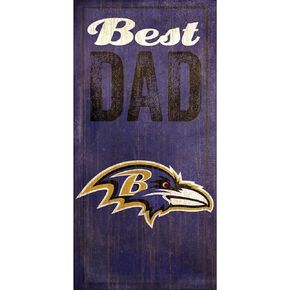 San Francisco 49ers 6'' x 12'' Best Dad Sign