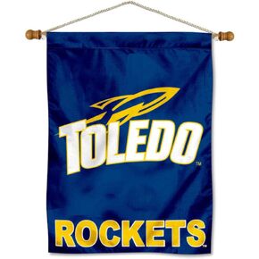 Toledo Rockets Banner with Hanging Pole