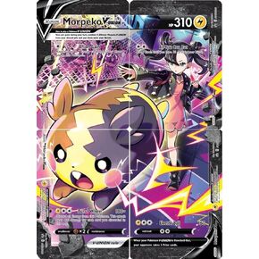 Morpeko V-Union - Pokemon 4 Card Set - Black Star Promo - Crown Zenith - Marnie - SWSH287 SWSH288 SWSH289 SWSH290
