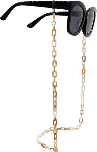 ميلك + ساس أقنعة ونظارات موضة وصلات وصلات سلسلة مقاس صغير (بيج) in Kuwait