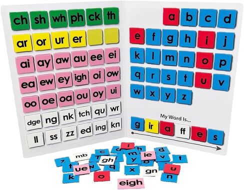 Foam Phonics Magnetic Phonetics Back to Basics Magnet Set with Printed Board in Saudi Arabia