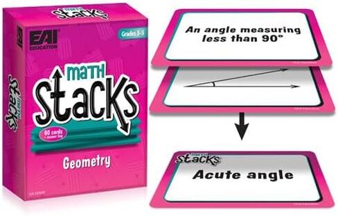 EAI Education Math Stacks Geometry Game: Grades 3-5 in Saudi Arabia