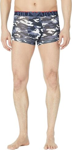 Emporio Armani men's boxer shorts exposed elastic underwear article 111389 3R509 TRUNK in Saudi Arabia