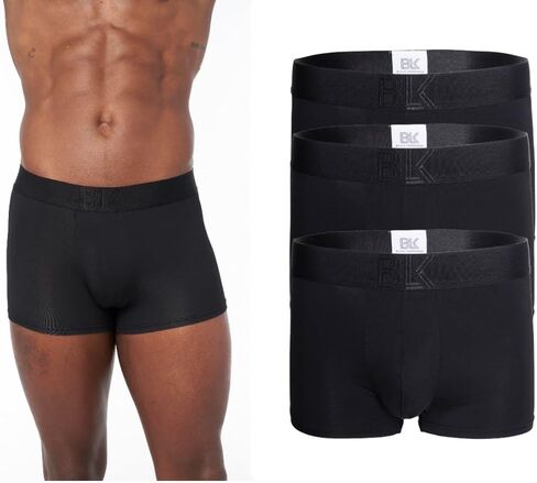 BLK Breathable Underwear for Men Pack | Ultra Soft Trunks (3-Pack) in Saudi Arabia