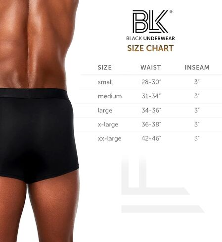 مجموعة ملابس داخلية قابلة للتنفس للرجال من BLK | سراويل داخلية فائقة النعومة (عبوة من 3 قطع) in Saudi Arabia