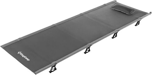 KingCamp Folding Camping Cots for Adults Heavy Duty, Sleeping Cot for Indoor & Outdoor Use, Portable Collapsible Camping Bed, Ultralight with Pillow and Storage Bag Support 265 Lbs in Saudi Arabia