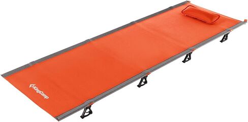 KingCamp Folding Camping Cots for Adults Heavy Duty, Sleeping Cot for Indoor & Outdoor Use, Portable Collapsible Camping Bed, Ultralight with Pillow and Storage Bag Support 265 Lbs in Saudi Arabia